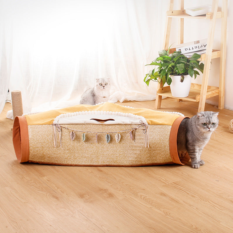 Pet Net Litter Roll Interactive Toy With Drilling Hole
