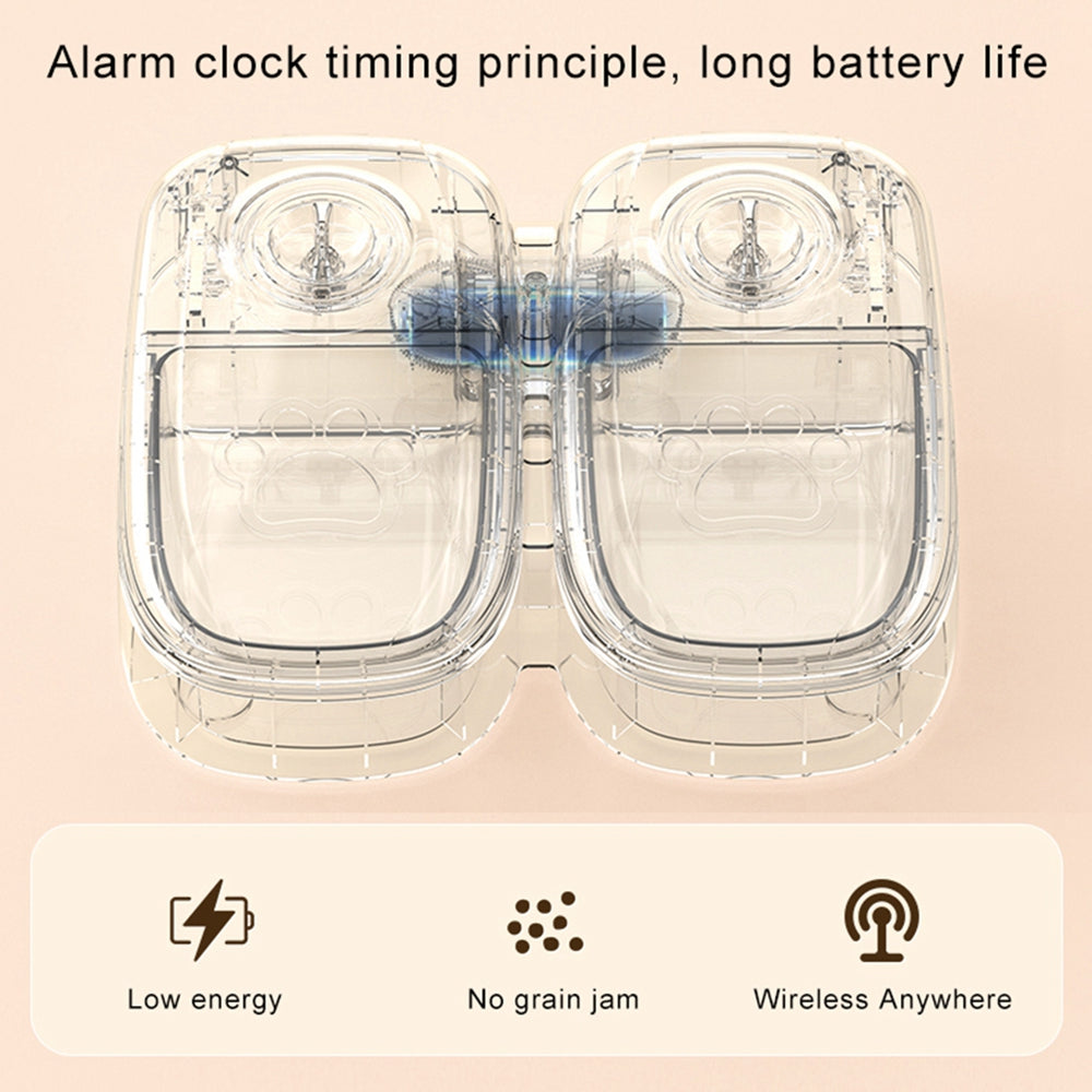 Automatic Pet Feeder Smart Timer Food Dispenser Bowl